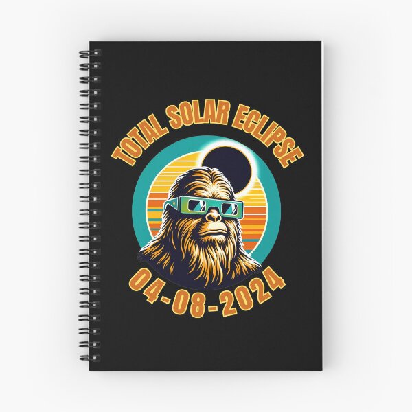 Item preview, Bigfoot Wearing Solar Eclipse Glasses  designed and sold by WoodburyLake.