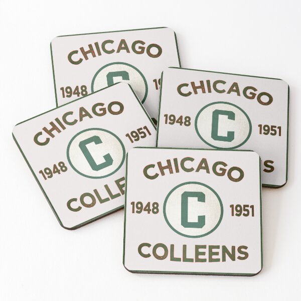 Item preview, Chicago Colleens • AAGPBL • Chicago, Illinois designed and sold by MKE Rhine Maiden  •  Grumble Services, LLC..