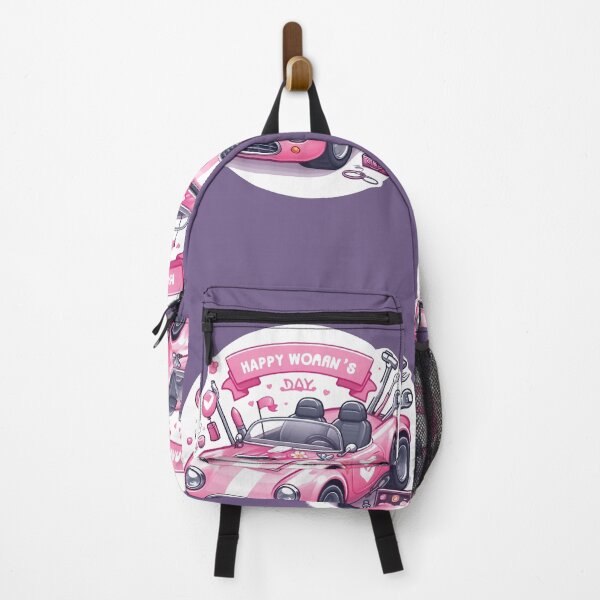 Item preview, Woman's Day - Pink Car designed and sold by Horizon Illustration Motor Company.