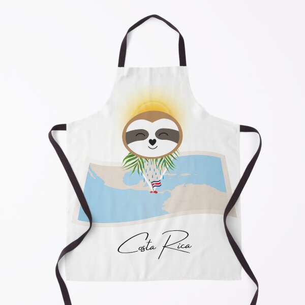 Item preview, Costa Rica on the Map (We Love Sloths) designed and sold by AlmaBonitaStore.