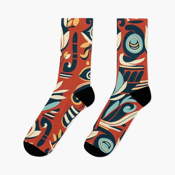 Item preview, Ancient Egyptian-Inspired Symbol Print Pattern designed and sold by PinUpPizzazz.