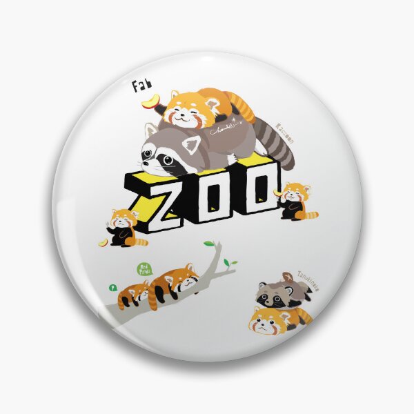Item preview, Lazy Red Panda 0627 with Raccoon and Raccoon Dog designed and sold by Chandelina.
