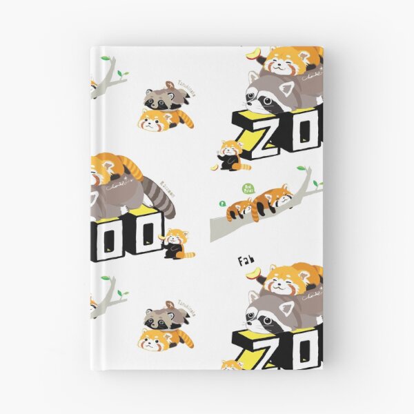 Item preview, Lazy Red Panda 0627 with Raccoon and Raccoon Dog designed and sold by Chandelina.