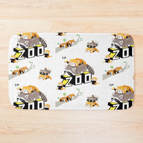 Item preview, Lazy Red Panda 0627 with Raccoon and Raccoon Dog designed and sold by Chandelina.