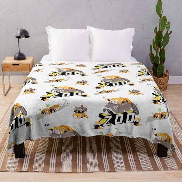 Item preview, Lazy Red Panda 0627 with Raccoon and Raccoon Dog designed and sold by Chandelina.