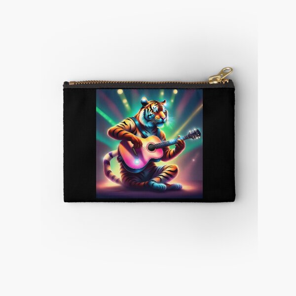 Item preview, Tiger plays guitar designed and sold by Artbellachi.