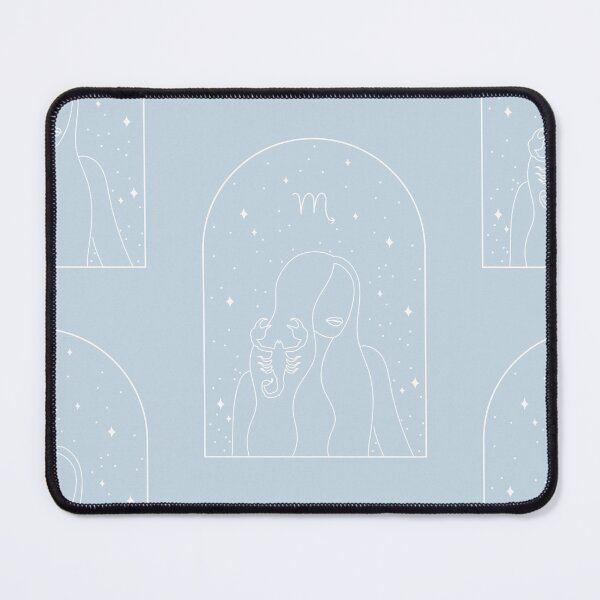 Item preview, Scorpius Zodiac Sign | Pastel Blue Aesthetic designed and sold by RM-Journey.