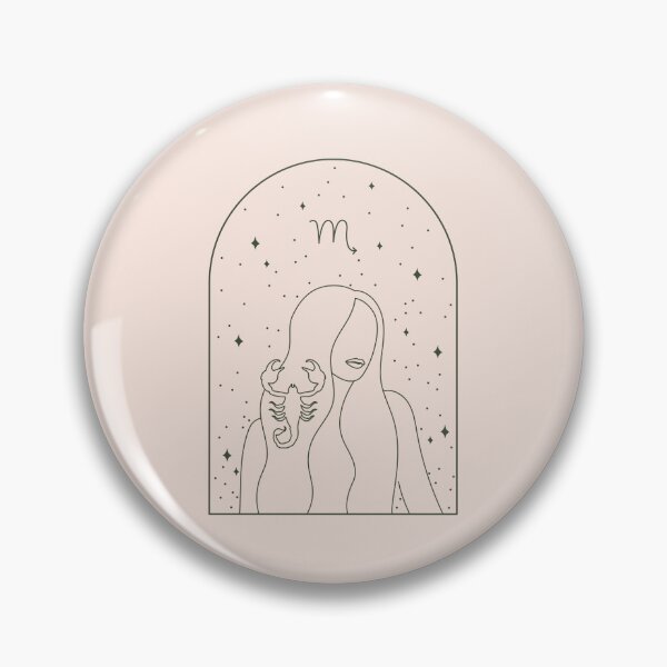 Item preview, Scorpius Zodiac Sign | Pastel Pink Aesthetics designed and sold by RM-Journey.