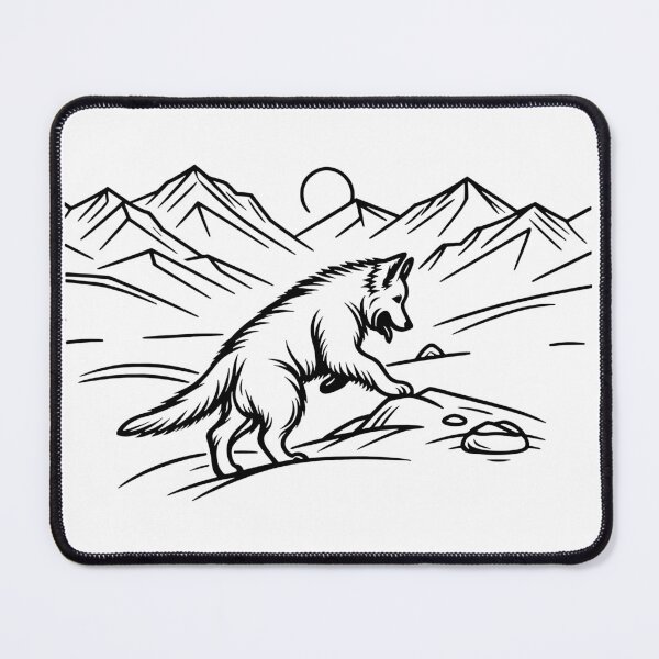 Item preview, Husky + Mountain designed and sold by DesignsByKazu.