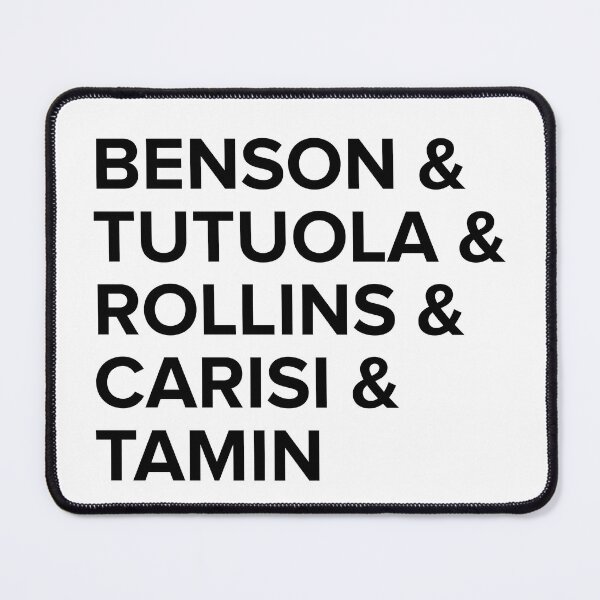 Item preview, SVU Squad Names - Season 21-22 designed and sold by DbfozDesigns.