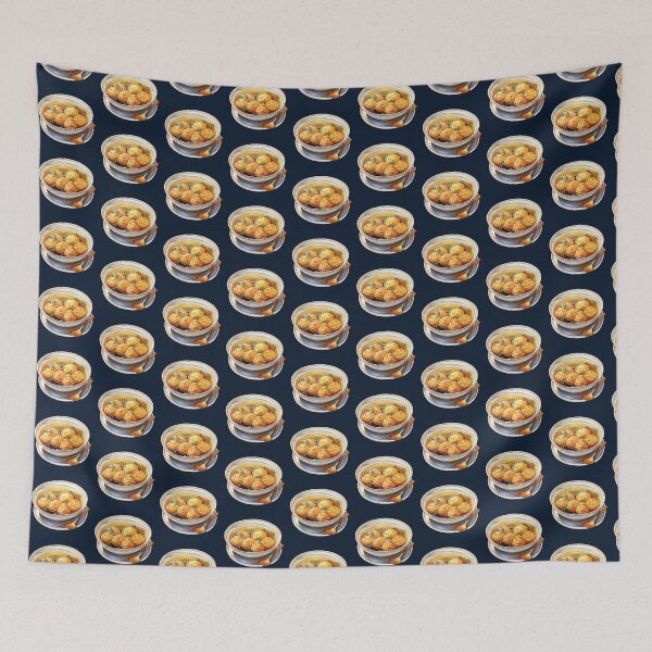 Item preview, Bowl of Matzah Ball Soup designed and sold by Alicia Chee.
