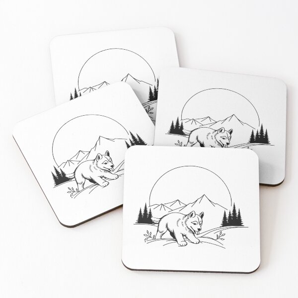 Item preview, Husky + Mountain designed and sold by DesignsByKazu.