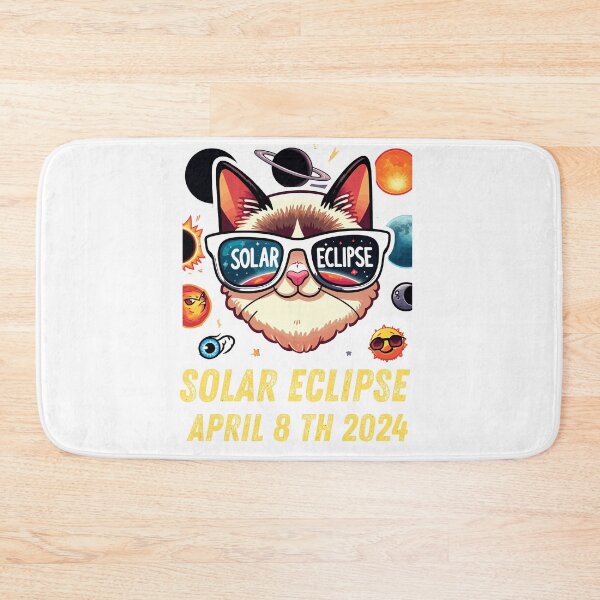 Item preview, View Totality April 8 2024 Astronomy Cat Lover Solar Eclipse designed and sold by BOUCHERIT amine.