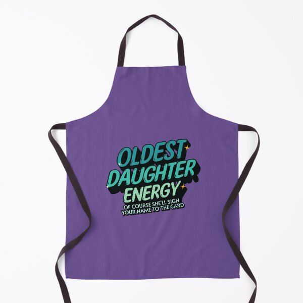 Item preview, Oldest Daughter Energy - Blue Green designed and sold by MyPetMinotaur.