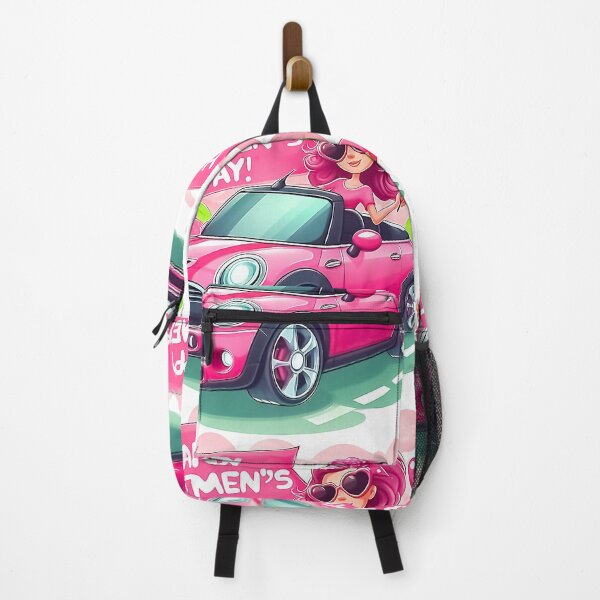 Item preview, Woman's Day - Pink Car designed and sold by Horizon Illustration Motor Company.