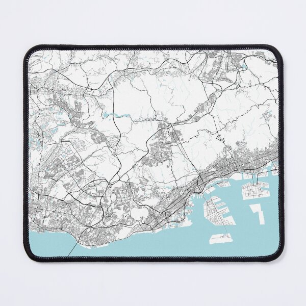 Item preview, Kobe City Map of Kansai, Japan - Circle designed and sold by deMAP.