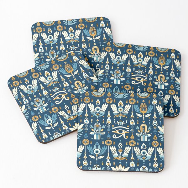 Item preview, Ancient Egyptian-Inspired Symbol Print Pattern designed and sold by PinUpPizzazz.