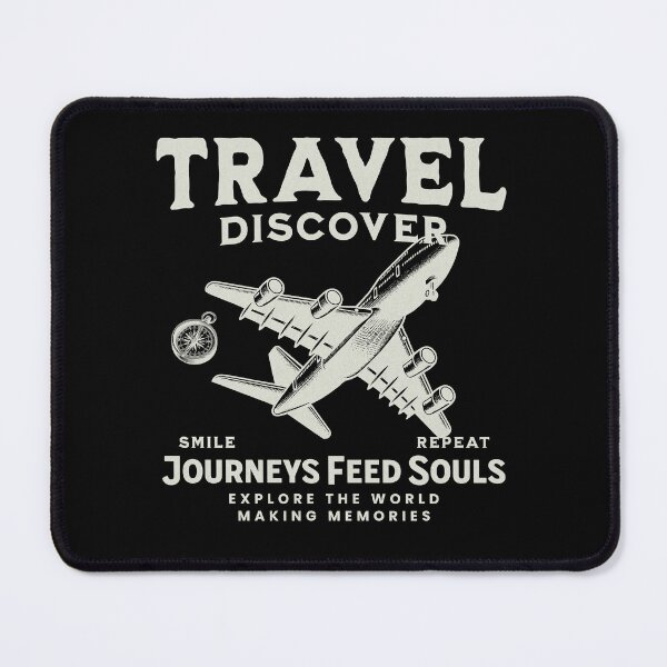 Item preview, Travel Discover Smile and Repeat designed and sold by InspireHubWear.