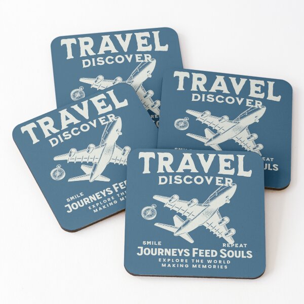 Item preview, Travel Discover Smile and Repeat designed and sold by InspireHubWear.