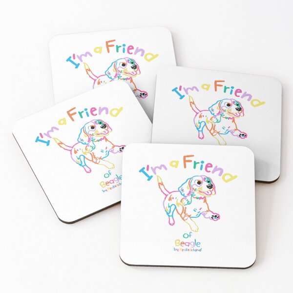 Item preview, I'm a friend of Beagle dog<3 designed and sold by realisticland.