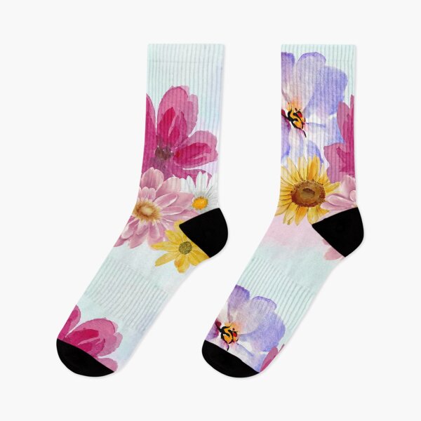 Item preview, Watercolor Springtime Flowers designed and sold by AlmaBonitaStore.