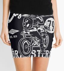 Cafe Racer Mini Skirt