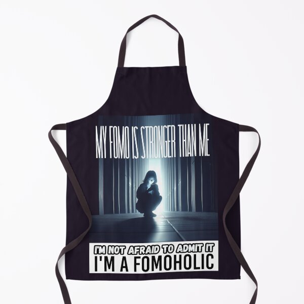Item preview, My FOMO is Stronger Than Me - Urban Smartphone Vigilance in Black, White, and Gray designed and sold by SplashTastic.