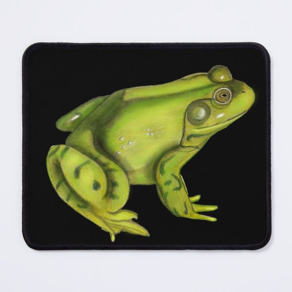 Item preview, American Bullfrog Drawing designed and sold by ArtAndBliss.