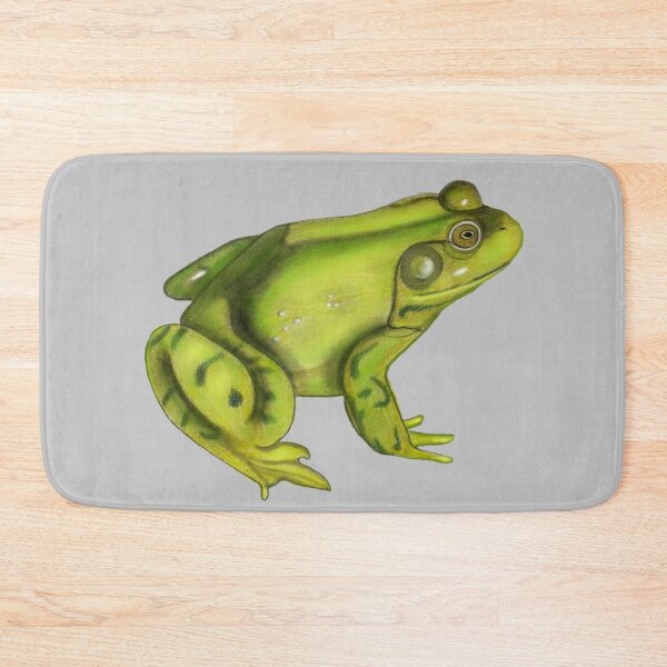 Item preview, American Bullfrog Drawing designed and sold by ArtAndBliss.