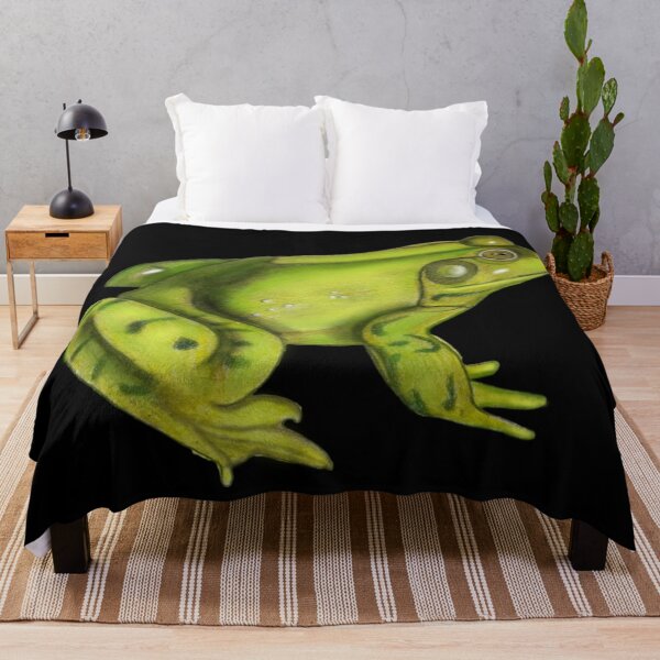 Item preview, American Bullfrog Drawing designed and sold by ArtAndBliss.