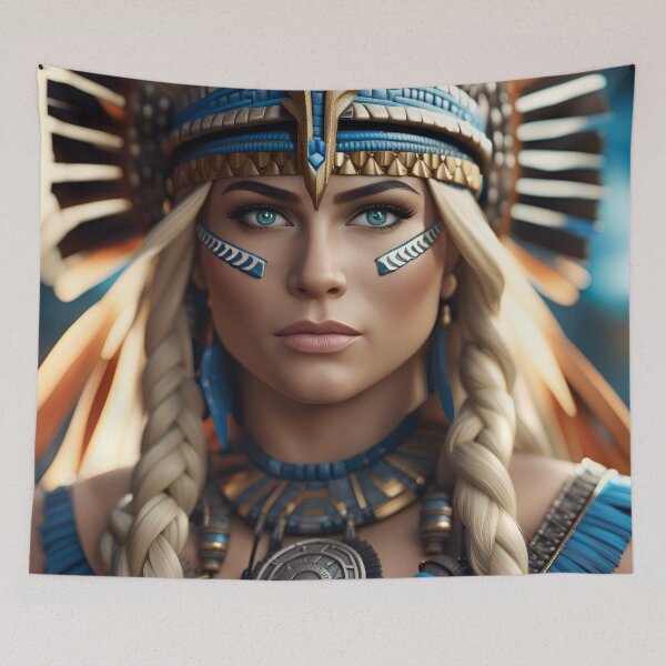 Item preview, Female Aztec Warrior designed and sold by 3dvirtualand.