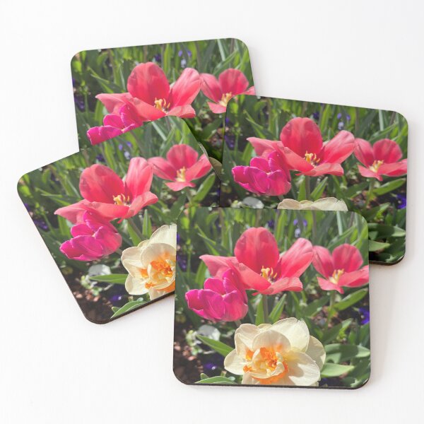 Item preview, Daffodil & Pink Tulips designed and sold by EmmaLilStudio.