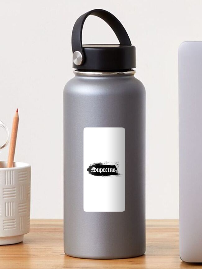 supreme paint sticker