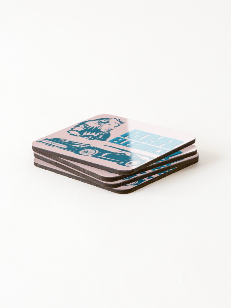Thumbnail 4 of 5, Coasters (Set of 4), Royal Ride designed and sold by kasunjohn.