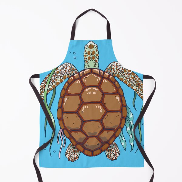 Item preview, top algae sea turtle designed and sold by Jeffrey Mease.