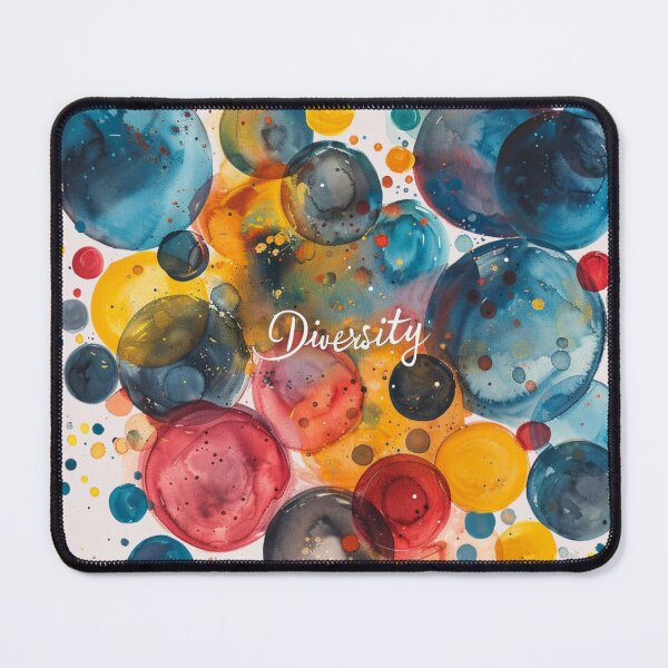 Item preview, Colorful Unity: Embracing Diversity Through Circles designed and sold by Ace Apparel Attire.