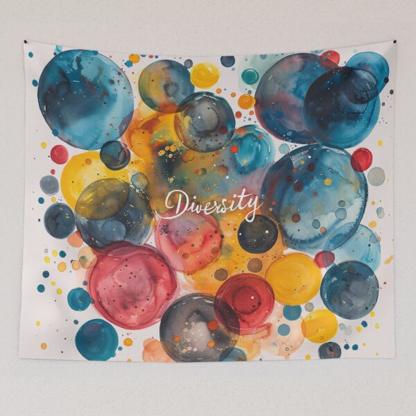 Item preview, Colorful Unity: Embracing Diversity Through Circles designed and sold by Ace Apparel  Attire.