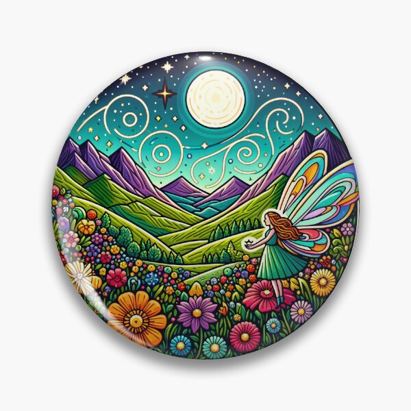 Item preview, Irish Fairy Watches over Ireland designed and sold by stickyfoot.