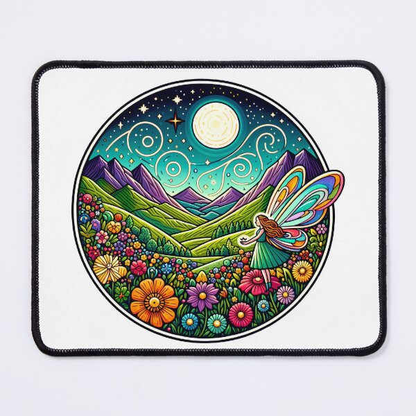 Item preview, Irish Fairy Watches over Ireland designed and sold by stickyfoot.