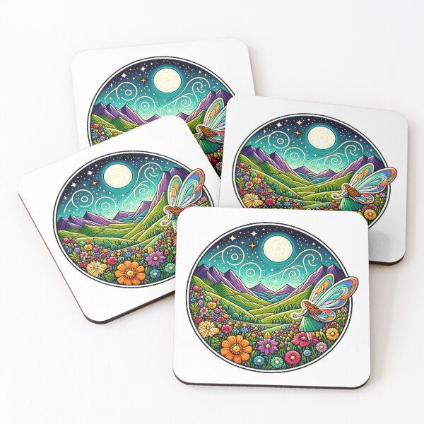 Item preview, Irish Fairy Watches over Ireland designed and sold by stickyfoot.