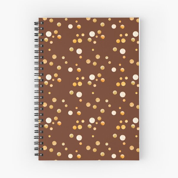 Item preview, Chocolate brown irregular polka dot |  brown watercolor dot pattern designed and sold by lausn.