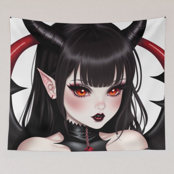Item preview, Goth Girl Cute Artwork 3 designed and sold by GothShop.