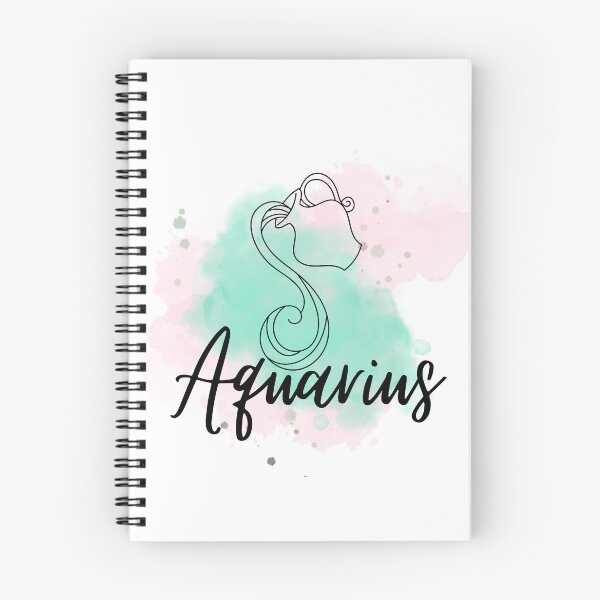 Item preview, Colorful Aquarius sign designed and sold by BoarArt.