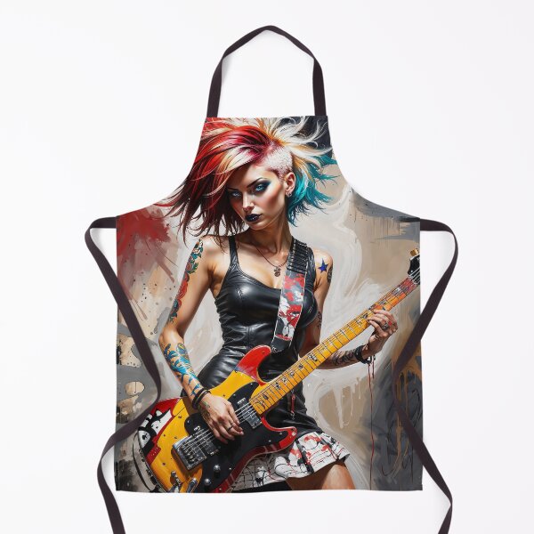 Item preview, Guitar Girl #13 designed and sold by DividedFortune.