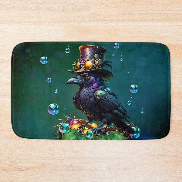 Item preview, Fantastic steampunk crow with hat. designed and sold by nicky2342.
