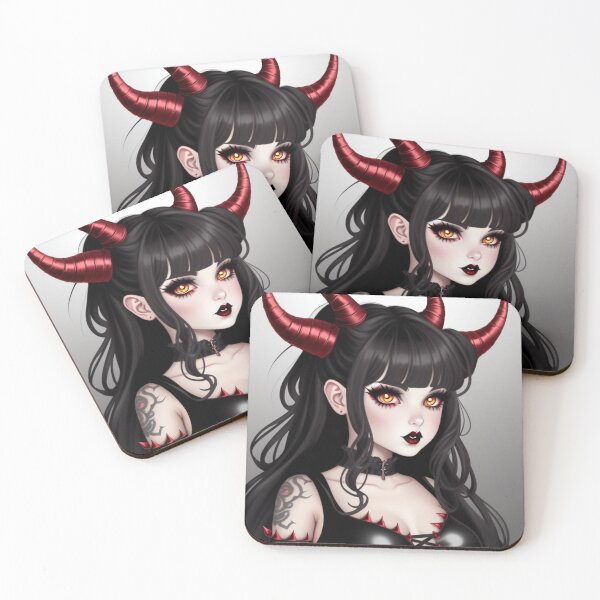 Item preview, Goth Girl Cute Artwork 5 designed and sold by GothShop.