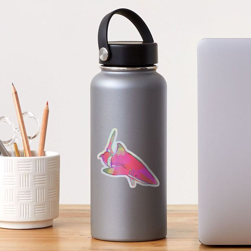Item preview, Holographic Sticker designed and sold by sharkees.
