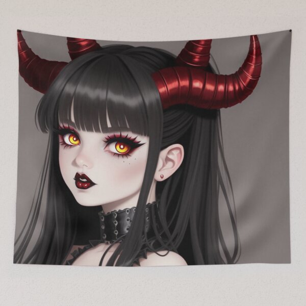 Item preview, Goth Girl Cute Artwork 6 designed and sold by GothShop.