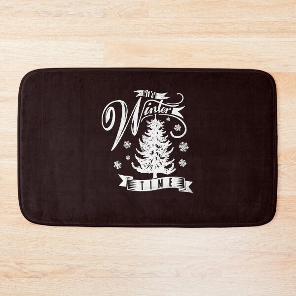 Item preview, Winter Wonderland: Christmas Tree Typography in Frosty White designed and sold by DigitalGraphic1.