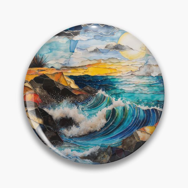 Item preview, Ocean Art (Mixed Media) designed and sold by DividedFortune.